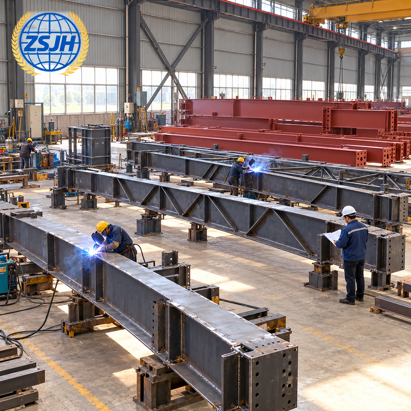welding-and-inspection-of-industrial-steel-frame-members