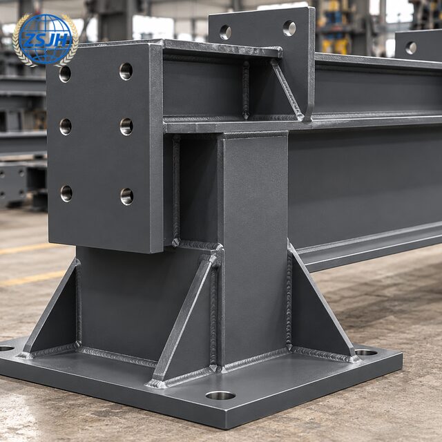 steel-support-frame-mounting-detail