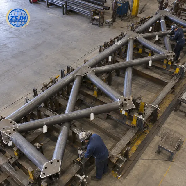 box-section-steel-truss-connections