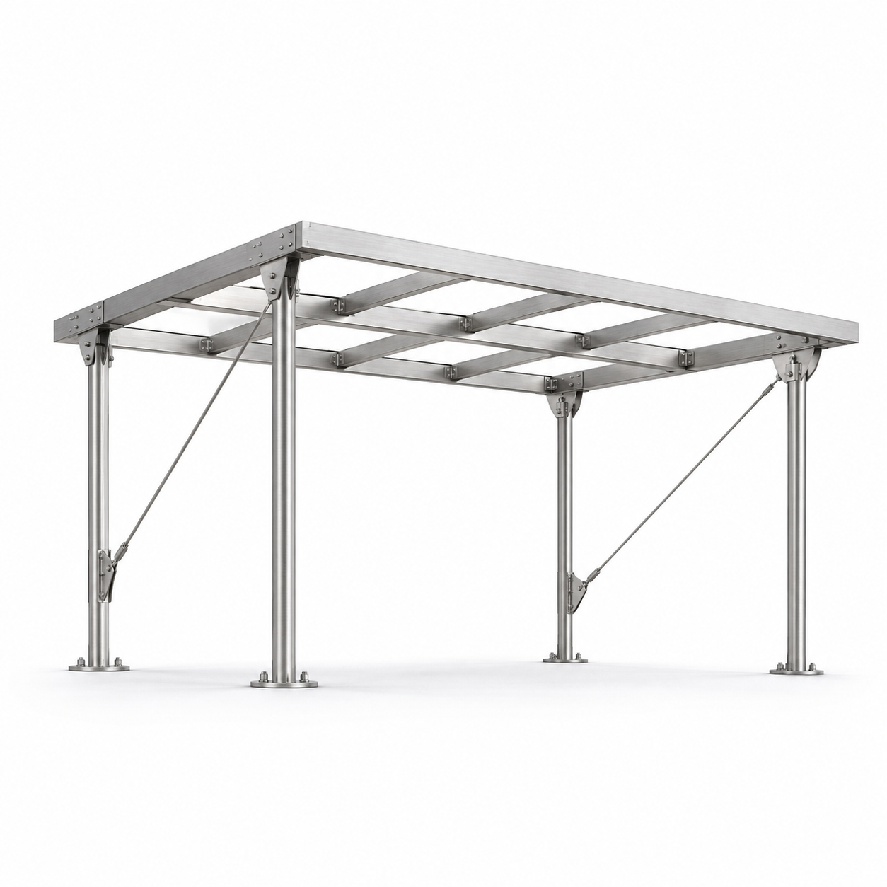 Stainless Steel Structure (8) Muundo wa Chuma cha pua (8)