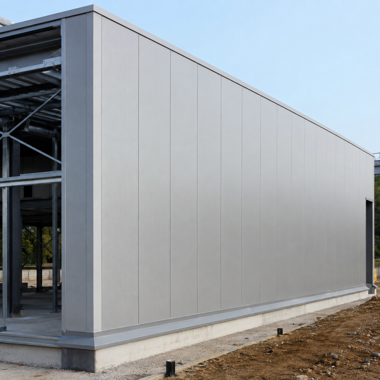 Steel Building Wall System (16) Steel Building Wall System (16)