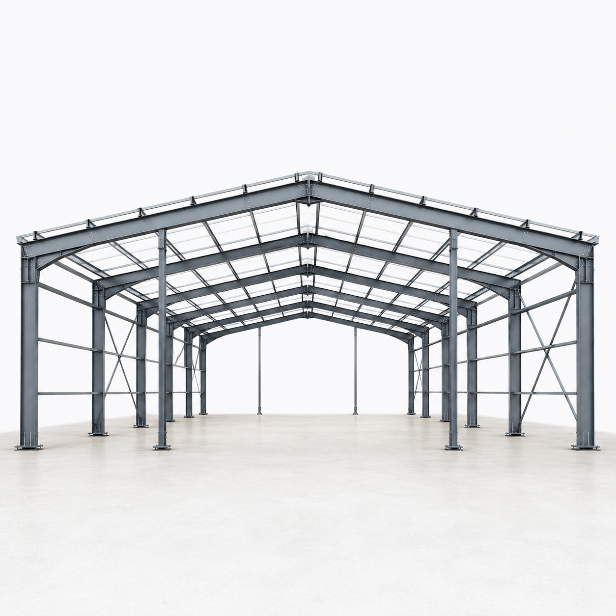 Primary Steel Frame (8) Primary Steel Frame (8)