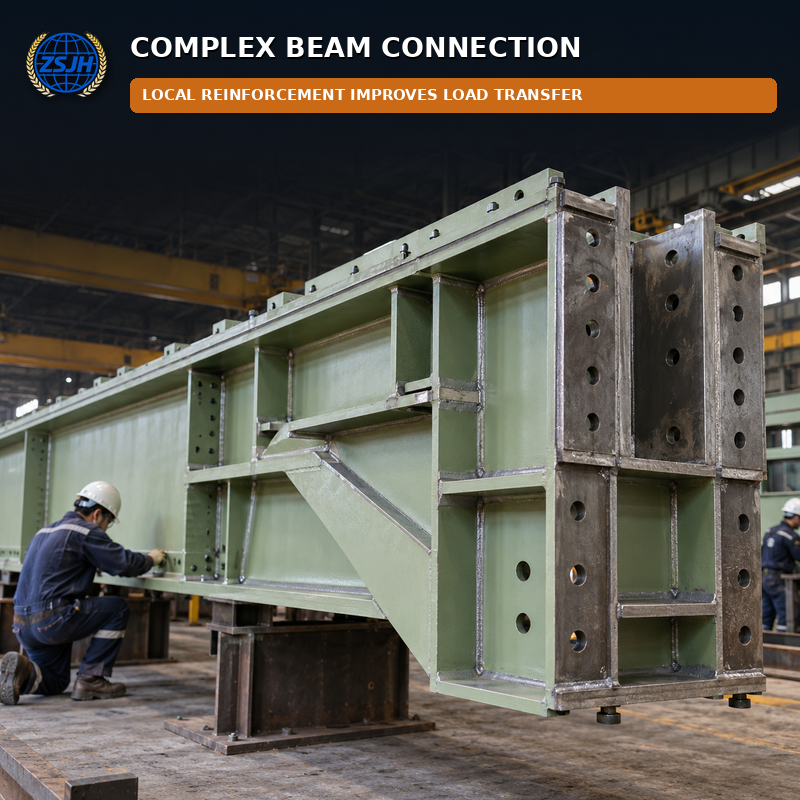 complex-beam-connection