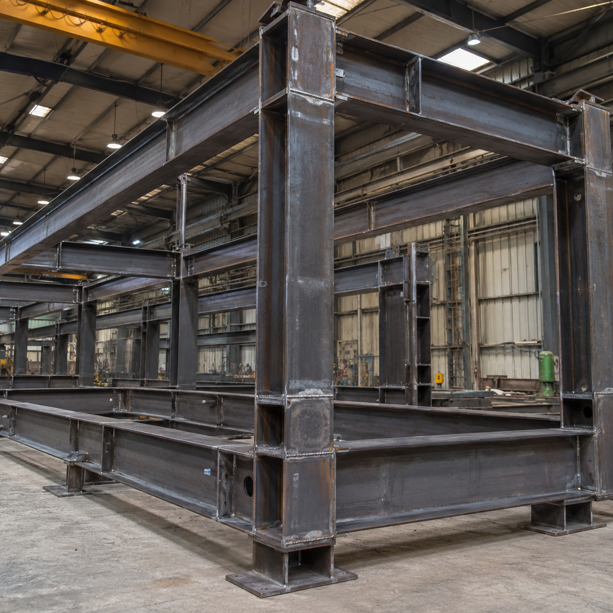Welded Steel Structure Fabrication (6) Welded Steel Structure Fabrication (6)