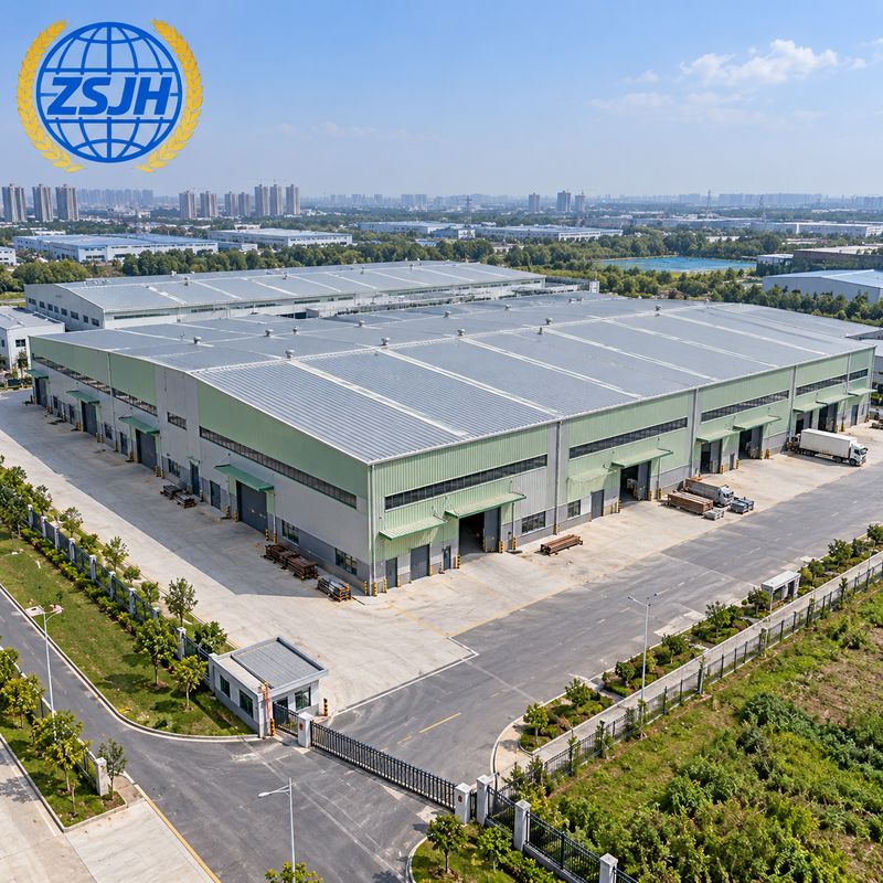 steel-structure-warehouse-building-aerial-view