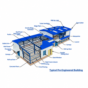 Large-Span Steel Structure Logistics Warehouse