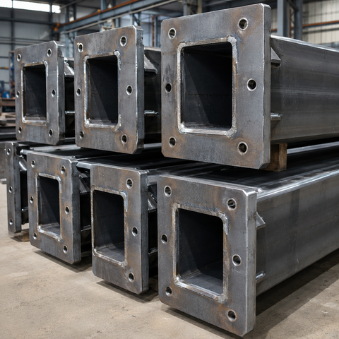 Heavy Duty Box Steel Column Supplier | Custom Fabricated Steel Columns for Structural Projects