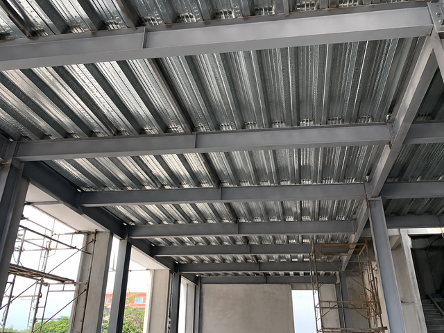 Custom Steel Floor Frame System for Industrial and Commercial Buildings