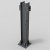 Engineered Structural Steel Columns for Commercial and Industrial Buildings