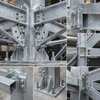 Galvanized Steel Structure Fabrication | Custom Hot-Dip Galvanized Structural Steel Manufacturer