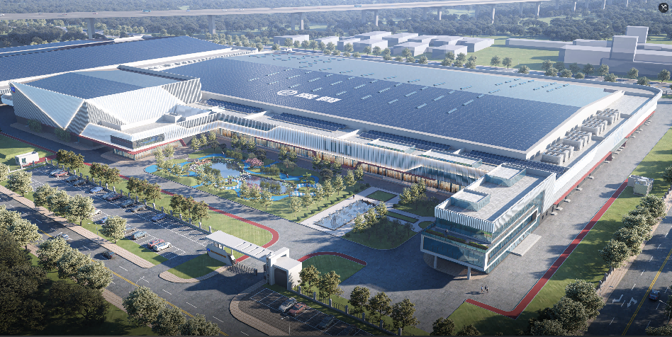 Chengde Lulu 500,000-Ton Beverage Factory Steel Structure Project