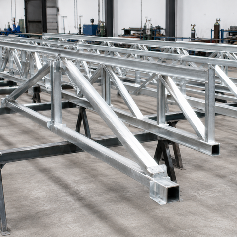 Custom Steel Truss Structure for Industrial Buildings, Warehouses & Long-Span Projects