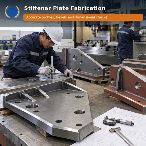  Custom Steel Stiffener Plates
