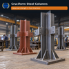 Custom Cruciform Steel Columns