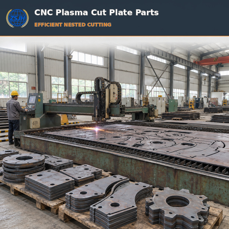 02-CNC-Plasma-Cut-Plate-Parts