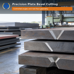 CNC Steel Plate Bevel Cutting