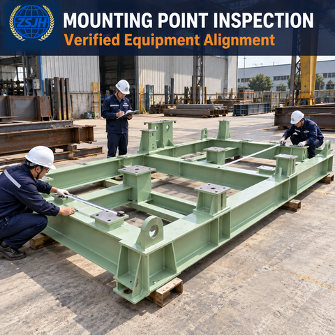 Welded Industrial Skid Frames
