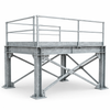 Custom Industrial Steel Platform Structure for Factories and Warehouses