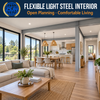 Custom Light Steel Frame Building Housing