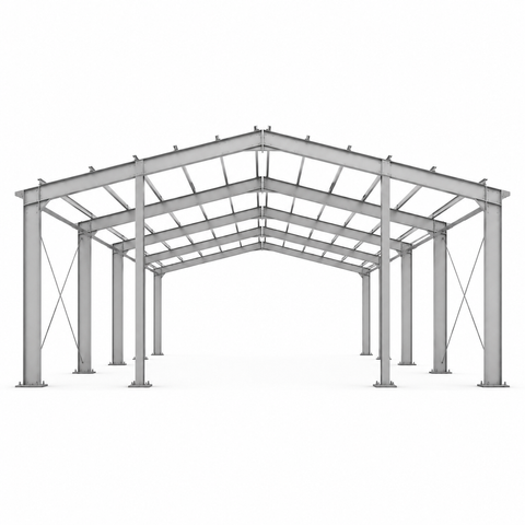 Custom Portal Frame Structure for Industrial Warehouses, Workshops & Steel Buildings