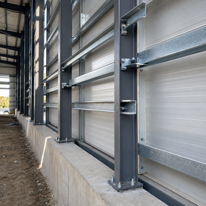 Custom Steel Building Wall System for Industrial and Commercial Projects