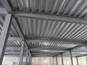 Modular Steel Floor Frame System for Mezzanine and Multi-Level Buildings