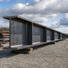 Custom Welded Built-Up Steel Beam for Heavy Structural Projects
