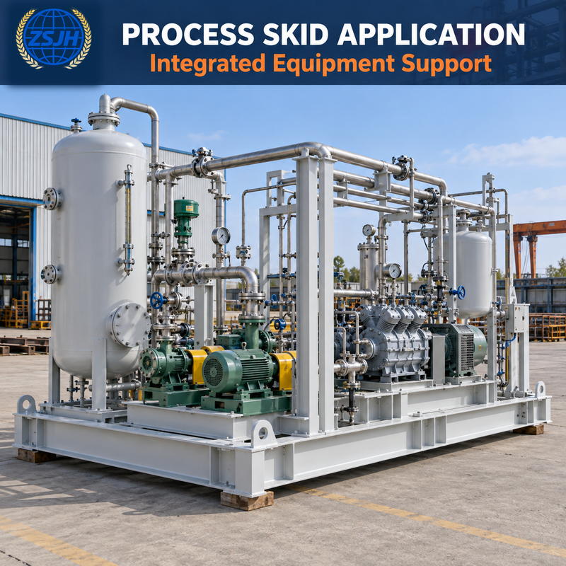 welded-industrial-skid-frames-application