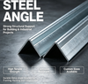 Hot Rolled Carbon Steel Angle Bar | Equal & Unequal L‑Shape Structural Angle Iron