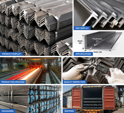 ASTM A36 Steel Angle Bar Manufacturer | Hot Rolled Equal Angle Steel for Structural Applications
