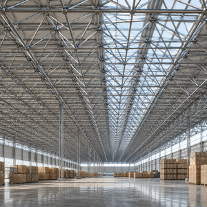 Engineered Space Frame Roofing System for Complex Long-Span Buildings