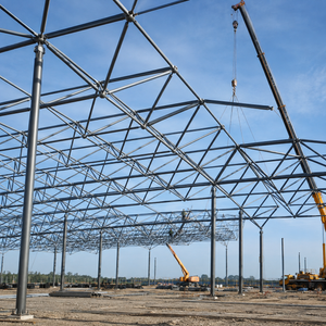 Large Span Steel Space Frame Structure Manufacturer