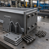 Steel Plate Connection Components for Prefabricated Steel Frames