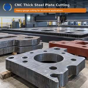 CNC Thick Steel Plate Cutting