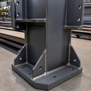 Custom Box Steel Column Manufacturer | Welded Structural Steel Columns for Buildings