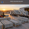 Hot-Dip Galvanized Steel Stairs and Walkways