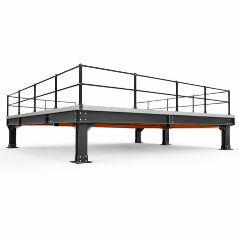 Engineered Steel Platform for Equipment Support and Industrial Operations