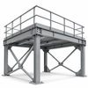 Custom Industrial Steel Platform Structure for Factories and Warehouses