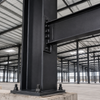 Project-Specific Steel Columns with Connection Plates for Structural Framing