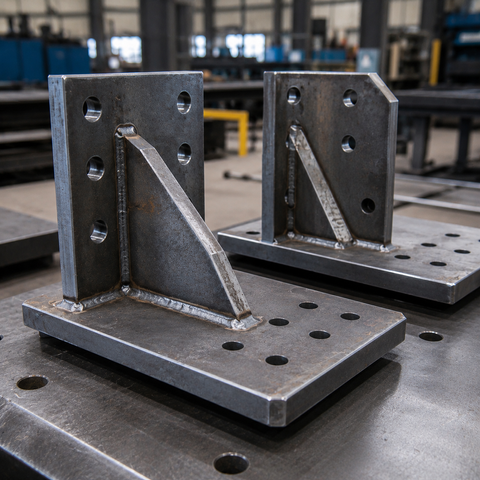 Custom Steel Plate Fabrication Service | Cutting, Drilling & Welding Manufacturer