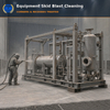  Welded Steel Assembly Shot Blasting