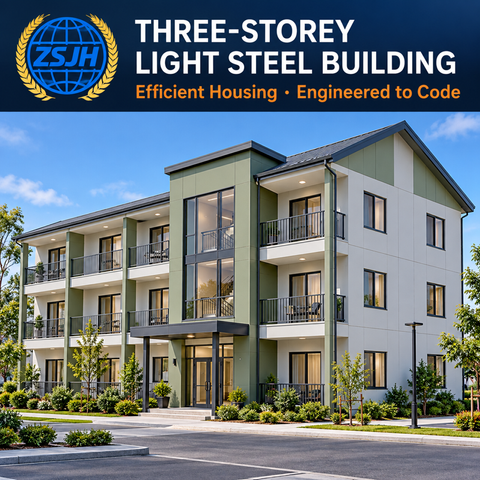 Custom Light Steel Frame Building Housing