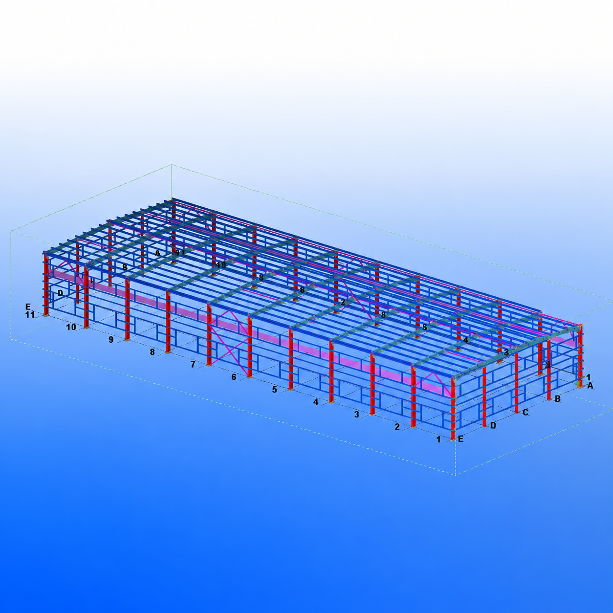 Steel Structure Exhibition Hall | Custom Large Span Prefab Exhibition Building