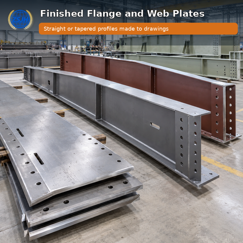  Custom Flange and Web Plates