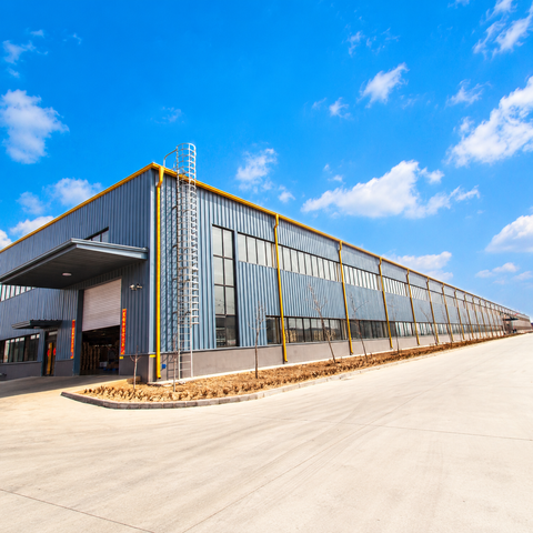 Large Span Prefabricated Metal Steel Structure Warehouse Construction Building
