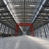 Wind & Earthquake Resistant Clear Span Steel Construction Building For Commercial Public Venues