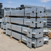 Project-Specific Steel Columns with Connection Plates for Structural Framing