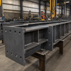 Precision Fabricated Steel Beams for Structural Frames and Construction Projects