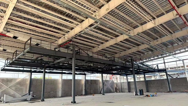 Steel Platform Structure | Custom Prefabricated Industrial Steel Access & Equipment Platform