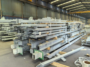 Custom Prefabricated Structural Steel Beams & Columns for Industrial Construction